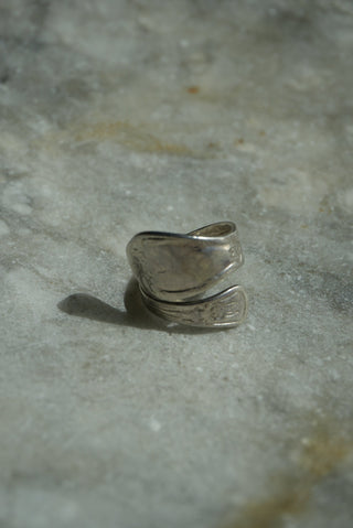 SPOON RING SZ 6