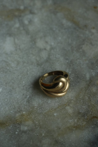 14k Croissant Ring