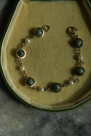Mod Squad - Gold Fill Beaded Bracelet