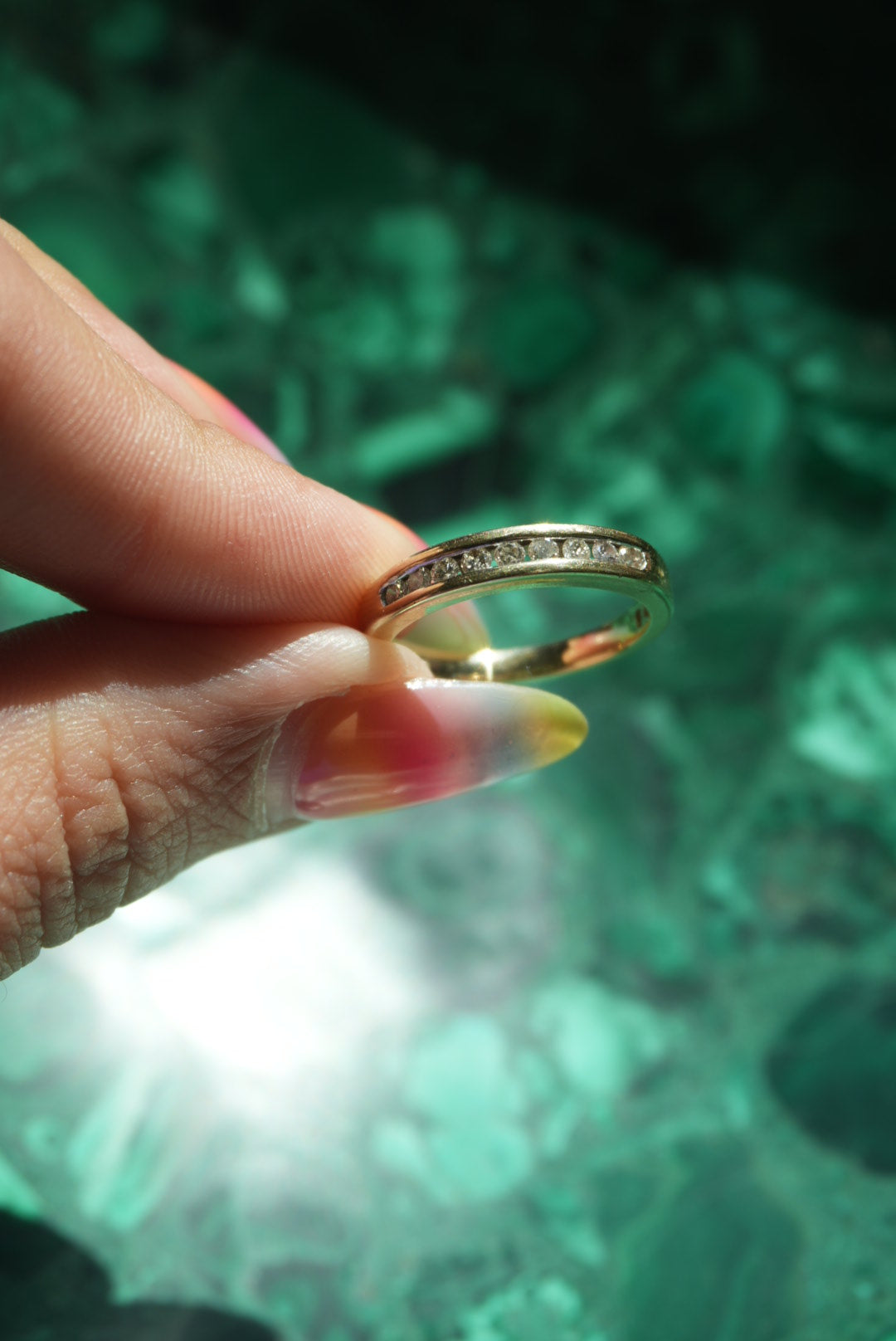 VINTAGE 9k GOLD RING