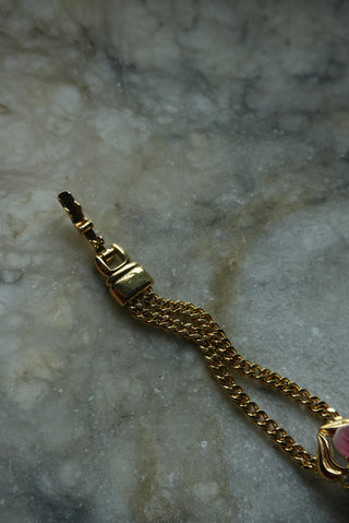 Aloha Babe - Dual Chain Orchid Bracelet