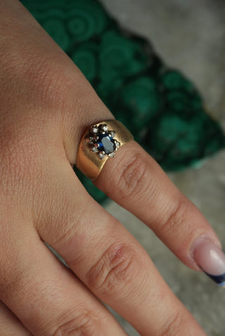 14K PRINCESS DIANA RING