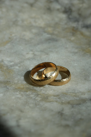 14K CHUNKY BAND