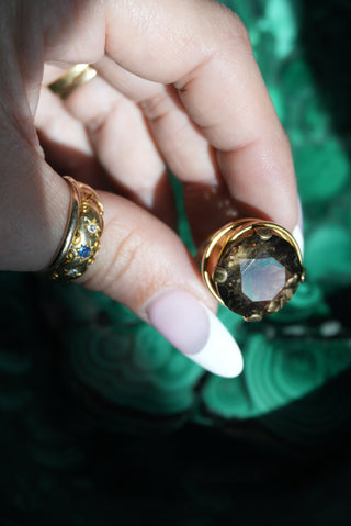 SMOKEY QUARTZ SZ 6.5