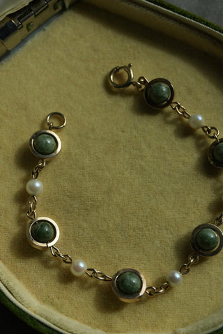 Mod Squad - Gold Fill Beaded Bracelet