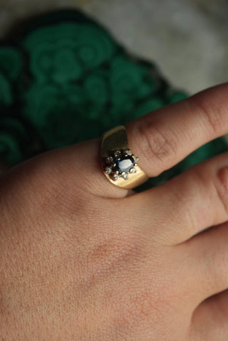 14K PRINCESS DIANA RING