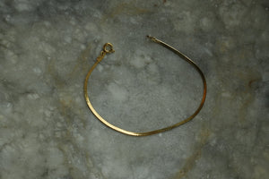 7 INCH HERRINGBONE BRACELET