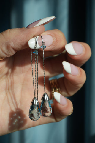 TOPAZ DROP EARRINGS