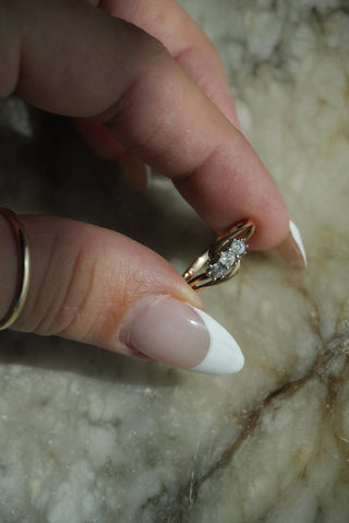 14K DIAMOND RING
