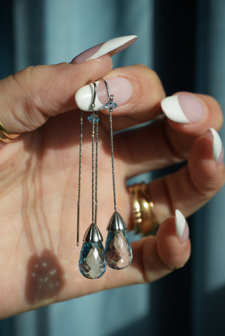 TOPAZ DROP EARRINGS