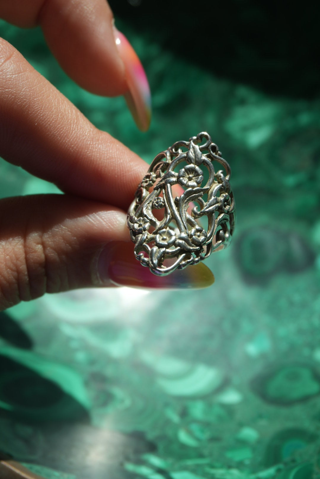 RARE STERLING GARDEN SZ 7.5