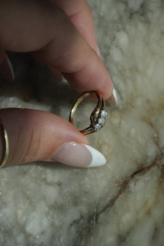 14K DIAMOND RING