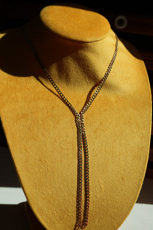 CUBAN LINK LARIAT