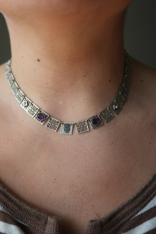 16 INCH ART DECO NECKLACE