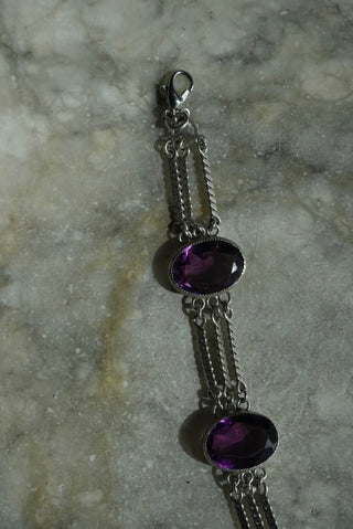Night Court - Antique Sterling Bracelet
