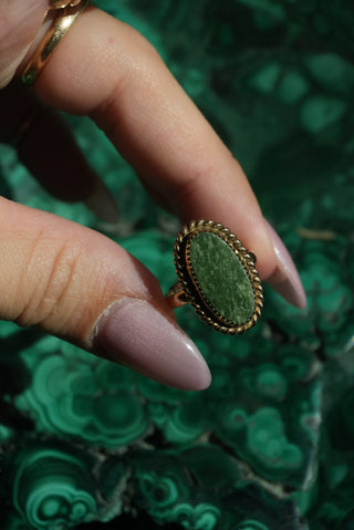 Marble Masterpiece - Gold Fill Ring Size 7
