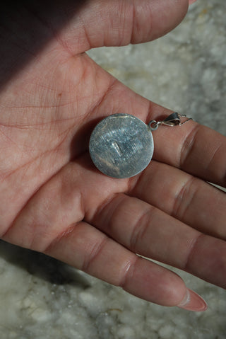 HANDMADE NATIVE OPAL INLAY MEDALLION