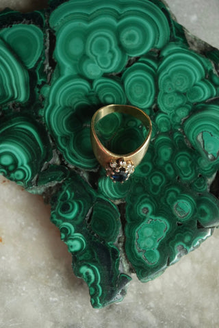 14K PRINCESS DIANA RING