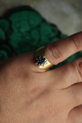 14K PRINCESS DIANA RING