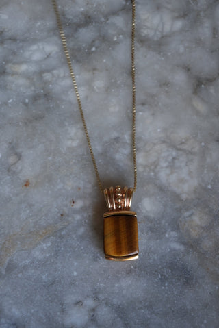 TIGERS EYE NECKLACE