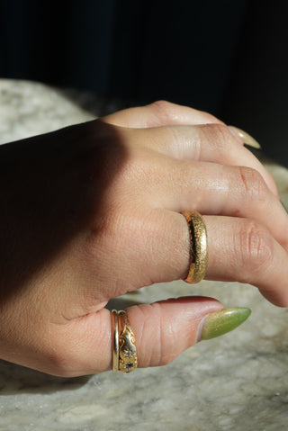 14K CHUNKY BAND