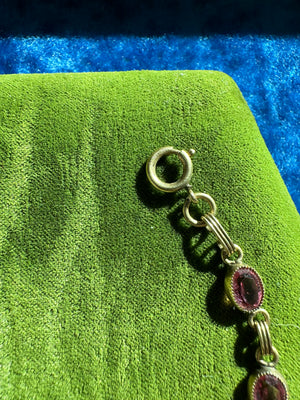 PINK SAPPHIRE BRACELET