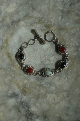 Jade Collector - Sterling Jade Bracelet