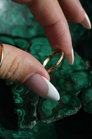 14k Antique Band