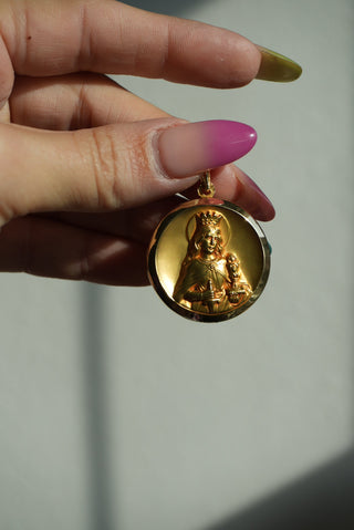 18K ST.BARBARA PENDANT