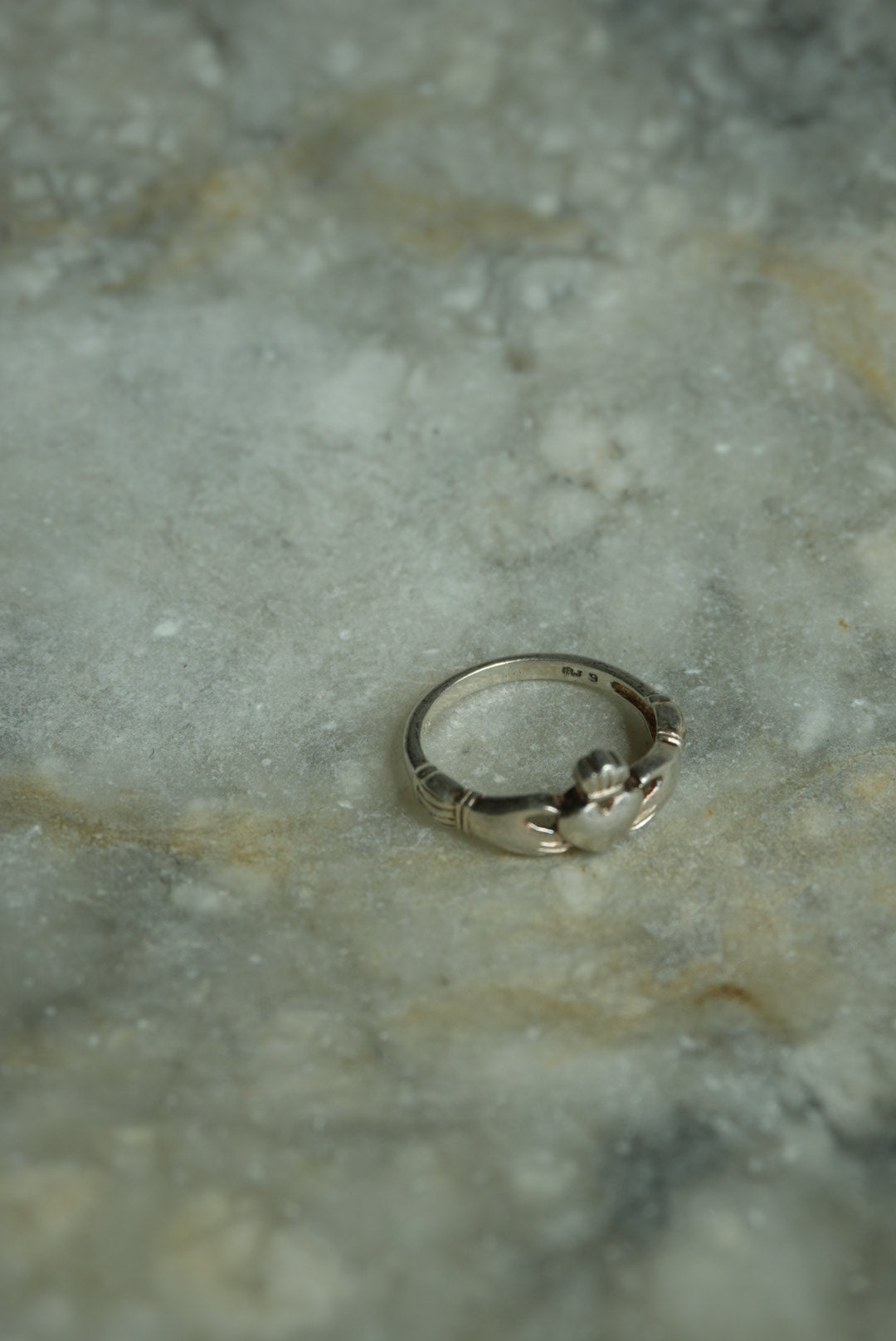 SILVER CLADAUGH RING