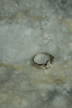 SILVER CLADAUGH RING