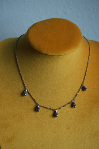 TIFFANY & CO ELSA PARETTI DROP NECKLACE