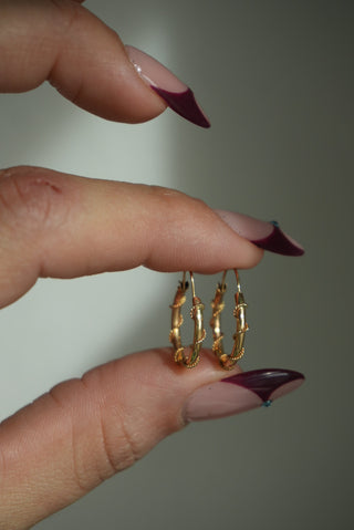 MINI 14K HOOPS