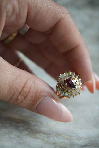 GARNET PRINCESS SZ 7