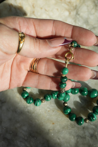 MALACHITE BEADS
