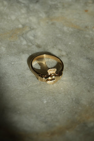 GOLDEN CLAUDAUGH RING
