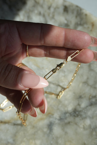 20 INCH PAPERCLIP CHAIN