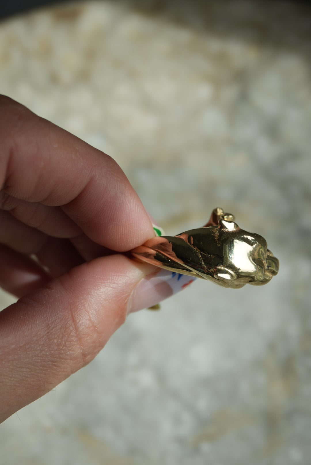14k GOLD PANTHER RING