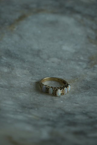 14k OPAL BAND