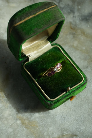 14k Ruby & Diamond Ring