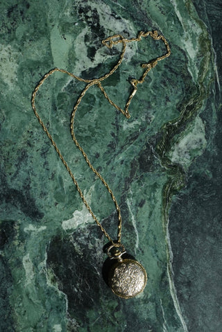 Clock Stops - Vermeil Watch Necklace