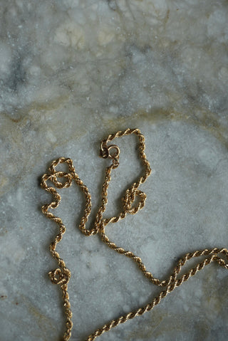14K ROPE CHAIN