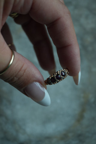 10K ANTIQUE GYPSY RING