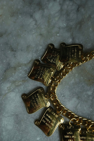TEN COMMANDMENTS - COSTUME BRACELET