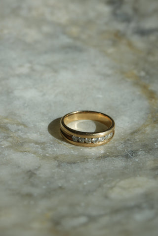 14K DIAMOND BAND