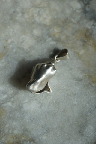 STERLING SILVER CONCH SHELL PENDANT