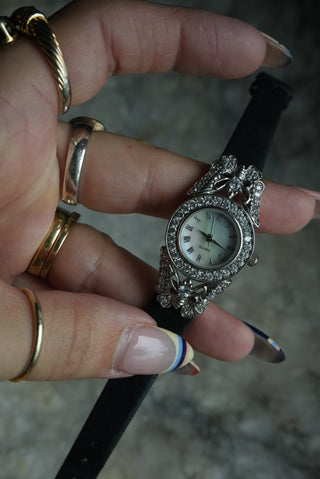THROWBACK - LEATHER AND STAINLESS WATCH