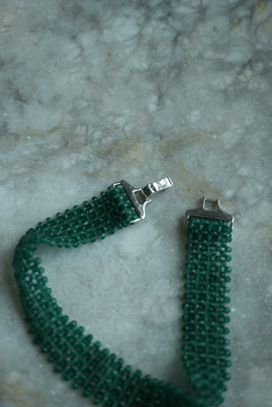 EMERALD MESH BRACELET