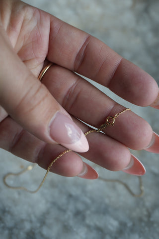 14K SKINNY CHAIN