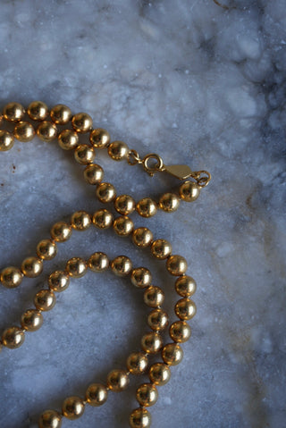 22INCH GOLD BALL CHAIN